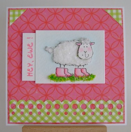 hey ewe ewe covered in flower soft for texture with hey, ewe sentiment