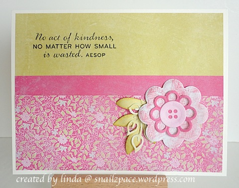 COPYRIGHT linda @ snailzpace.wordpress.com