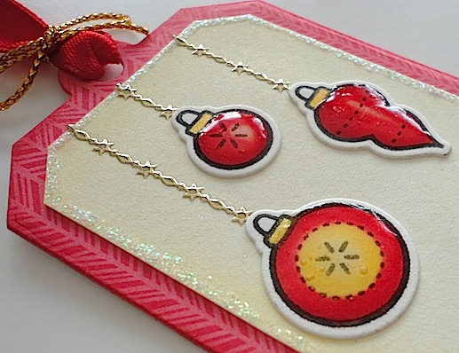 lawn fawn ornaments close up