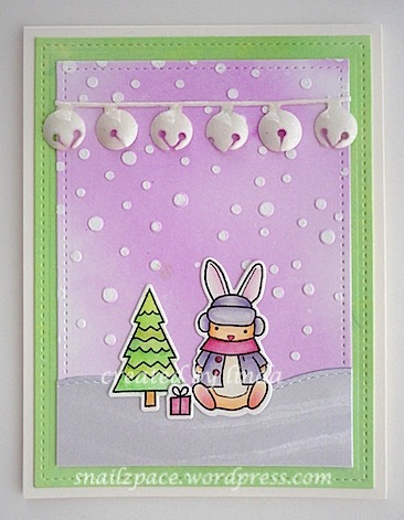 copyright linda @ snailzpace.wordpress.com christmas bunny-1