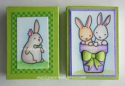copyright linda@snailzpace.wordpress.com memory box bunnies