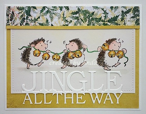 copyright linda @ snailzpace.wordpress.com penny black jingle bell hedgies-1