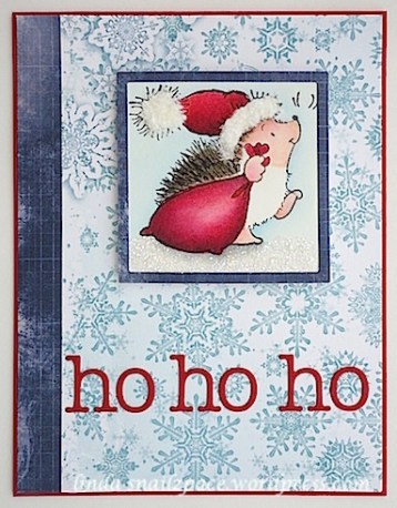 copyright linda@snailzpace.wordpress.com penny black santa hedgie-1