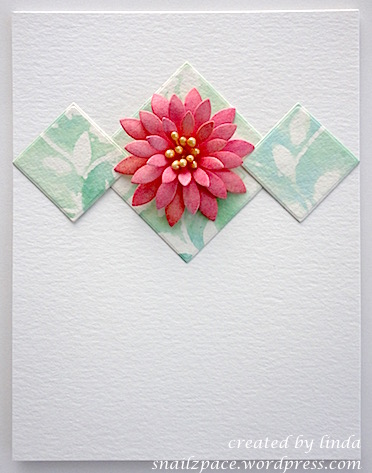 copyright linda @ snailzpace.wordpress.com. CAS flower