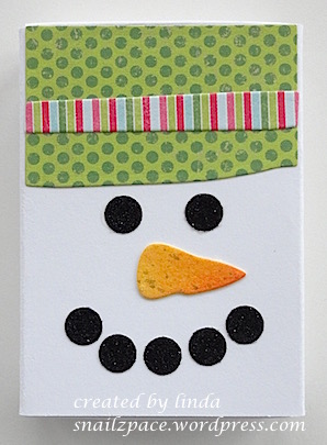 taylored expressions matchy snowman copyright linda @ snailzpace.wordpress.com
