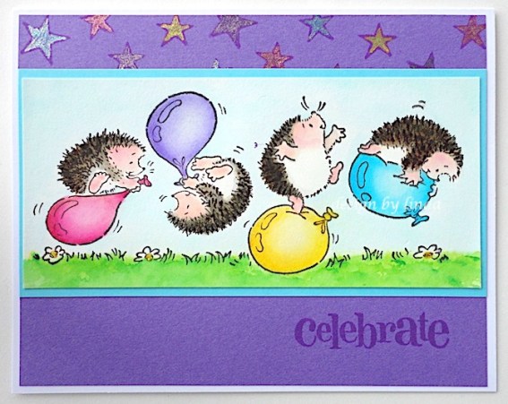 penny black balloon madness copyright linda snailzpace.com