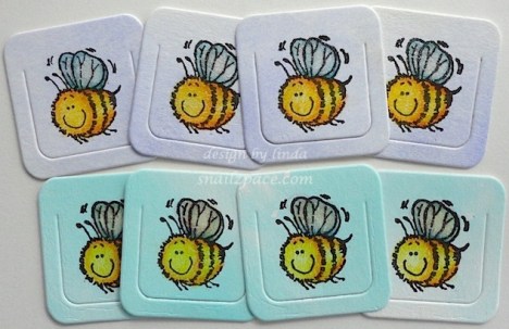 penny black bee bookmarks copyright linda snailzpace.com