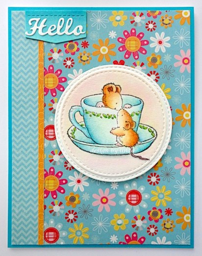 penny black teacup mice design linda snailzpace.com