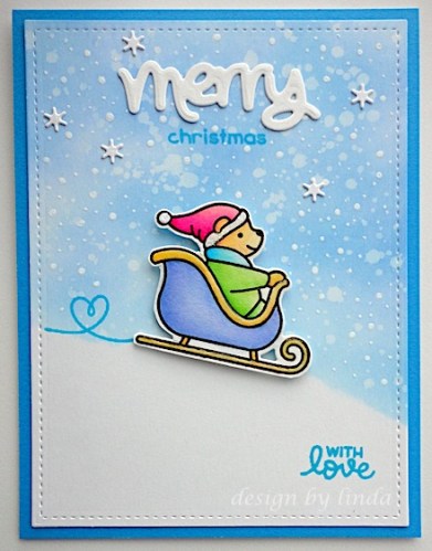 lawn fawn teddy copyright linda snailzpace.com