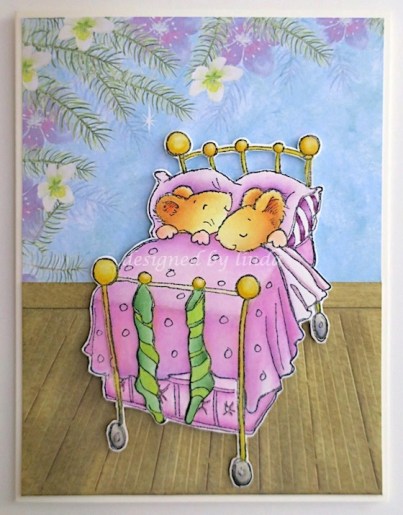 penny black mice dreaming of christmas copyright linda snailzpace.com