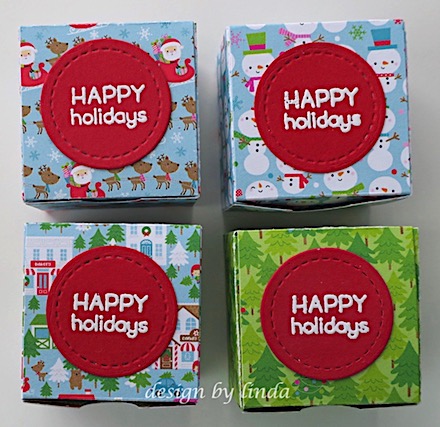 christmas treat boxes copyright linda snailzpace.com