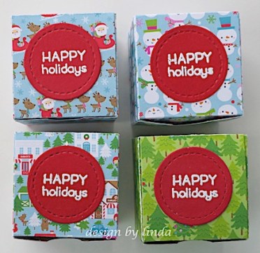 christmas treat boxes copyright linda snailzpace.com
