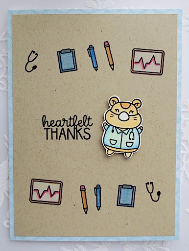 thank you doctor card copyright Linda S snailzpace.com