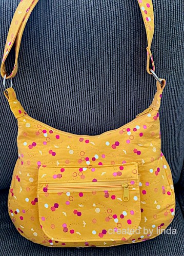 honeycomb and bee handbag handmade